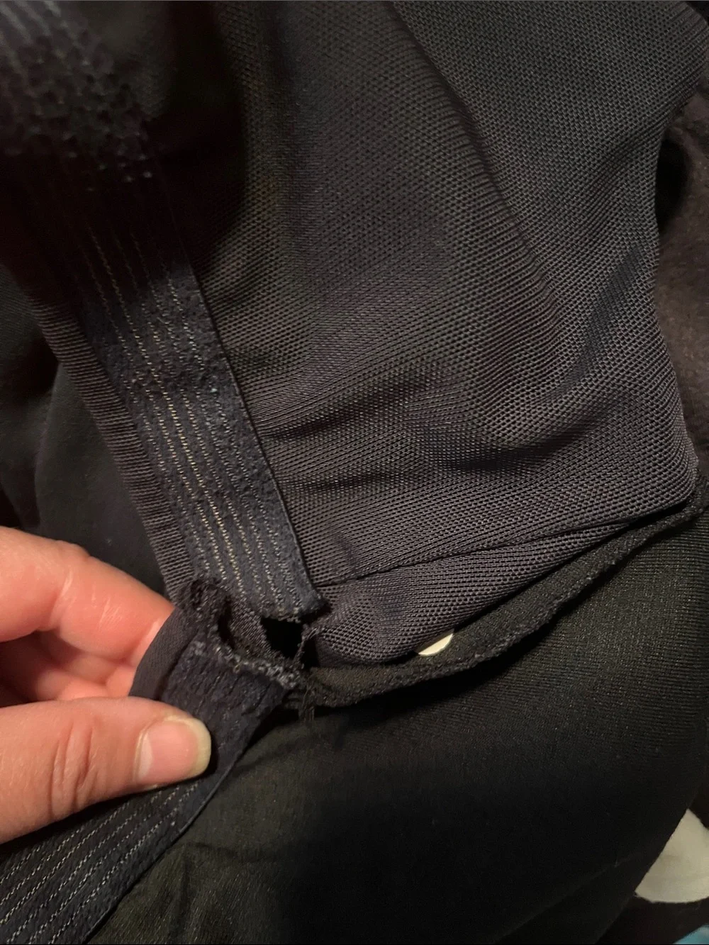 lululemon athletica Black Athletic Tank with Mesh Insert